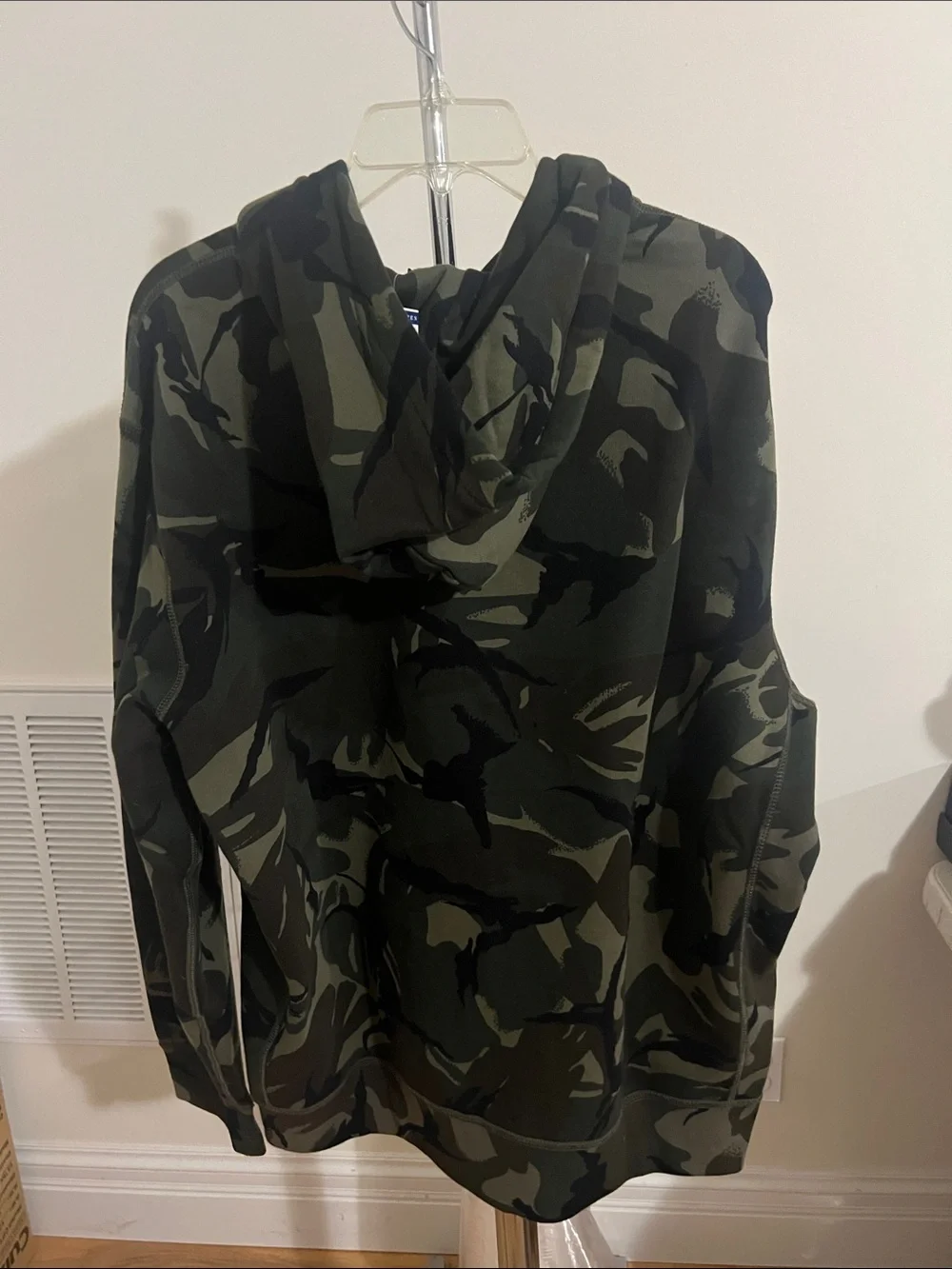 Polo by Ralph Lauren Olive & Black Camo Full Zip Sweatshirt Hoodie